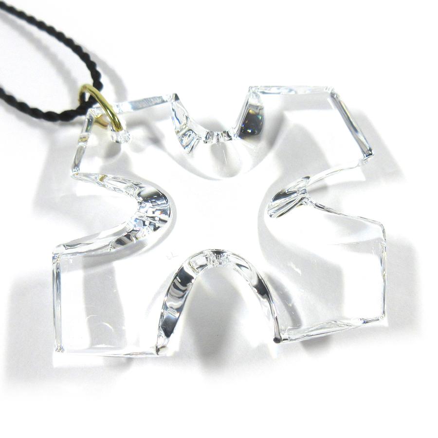 バカラ（Baccarat） ビジュゥ クリスタルガラス クロスモチーフ