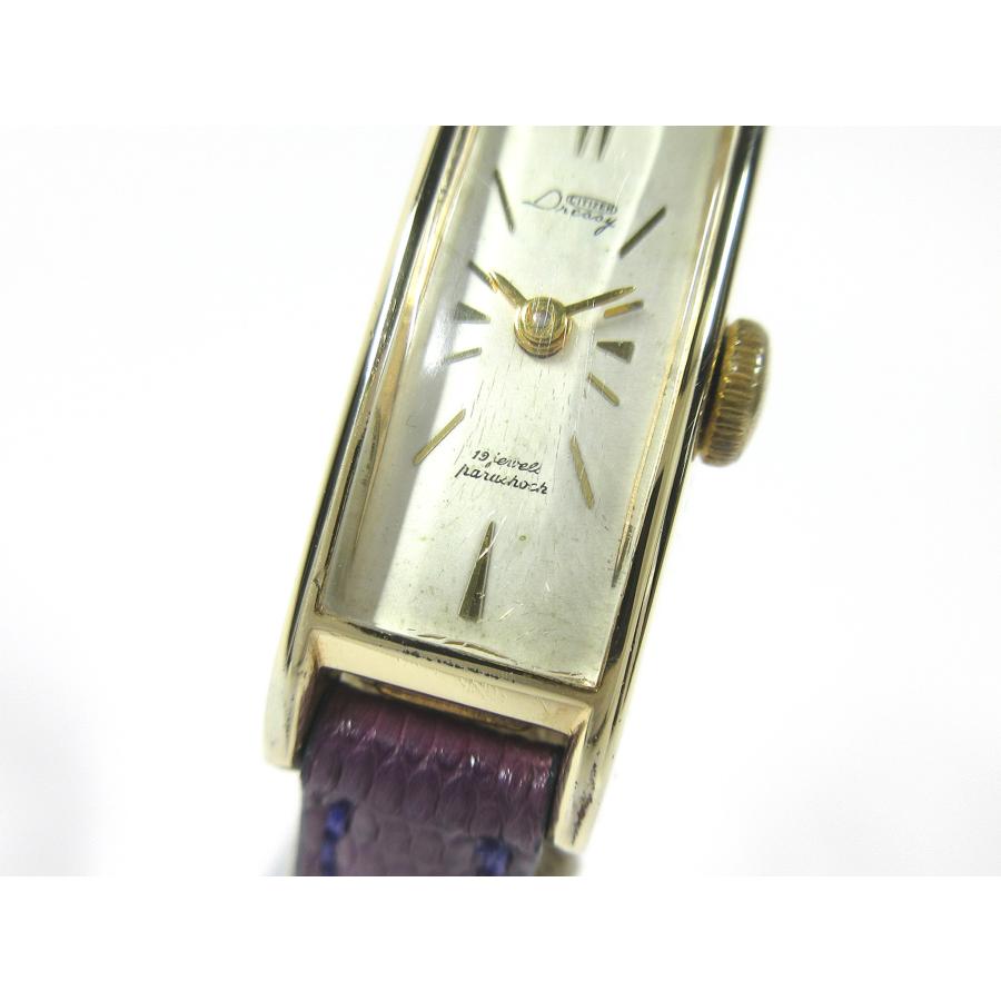 CITIZEN 【シチズン】1960年 ヴィンテージ D40702 ドレッシー シルバー  