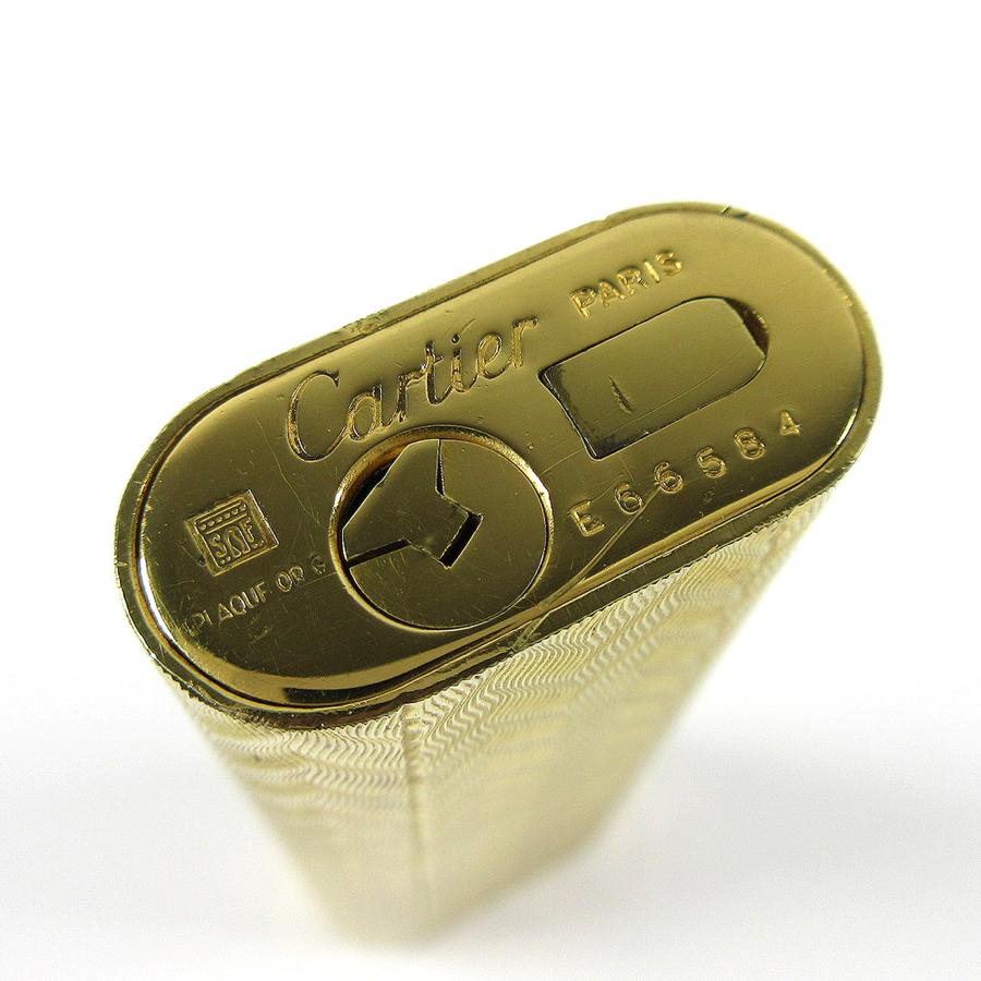 Cartier（カルティエ） ヴィンテージ オーバル ヘリンボーン柄 