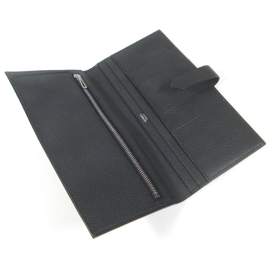 Bearn エルメス ベアン ヴォー エプソン 二つ折り マチなし 長財布