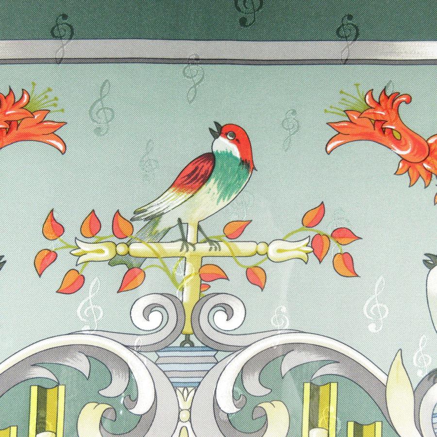 HERMES（エルメス） カレ 90 パイプオルガンと時計仕掛けの楽器