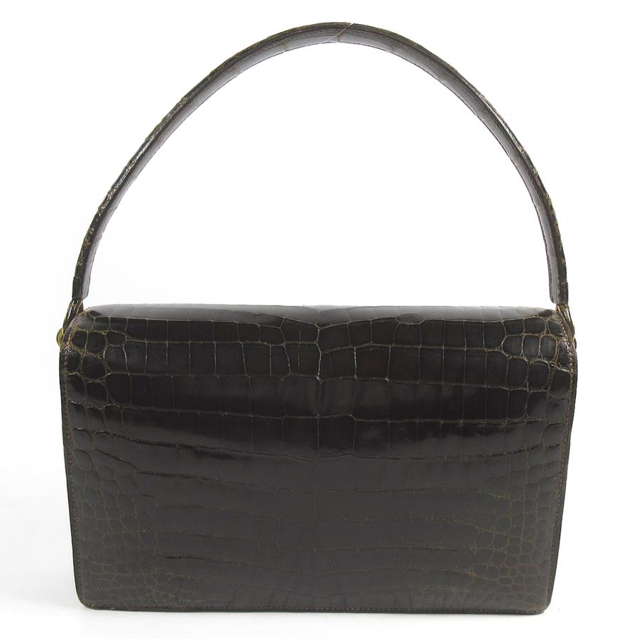 HERMES（エルメス） 1957年 ヴィンテージ クロコダイル ハンドバッグ