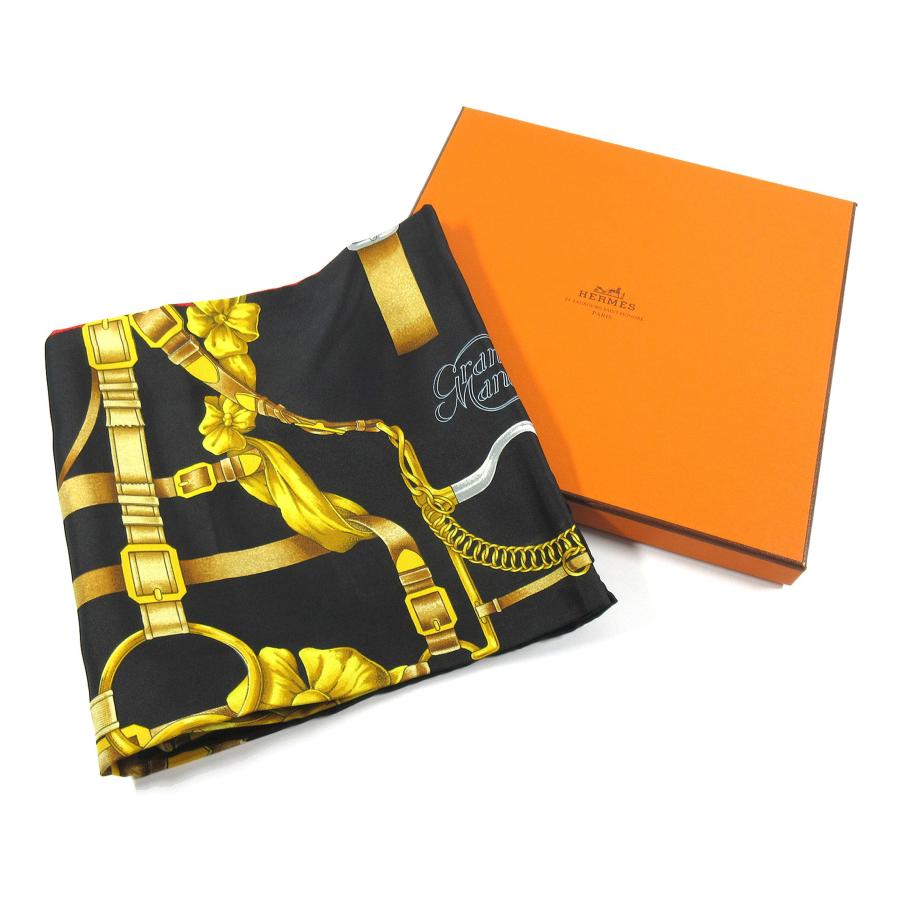 HERMES（エルメス） カレ 90 グラン マネージュ シルク スカーフ