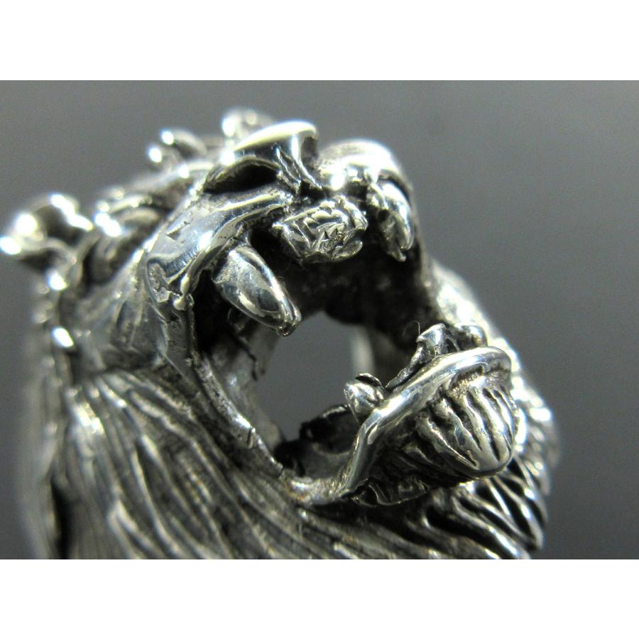 イギリス ヴィンテージ】英国 1986年 ライオンモチーフ シルバー