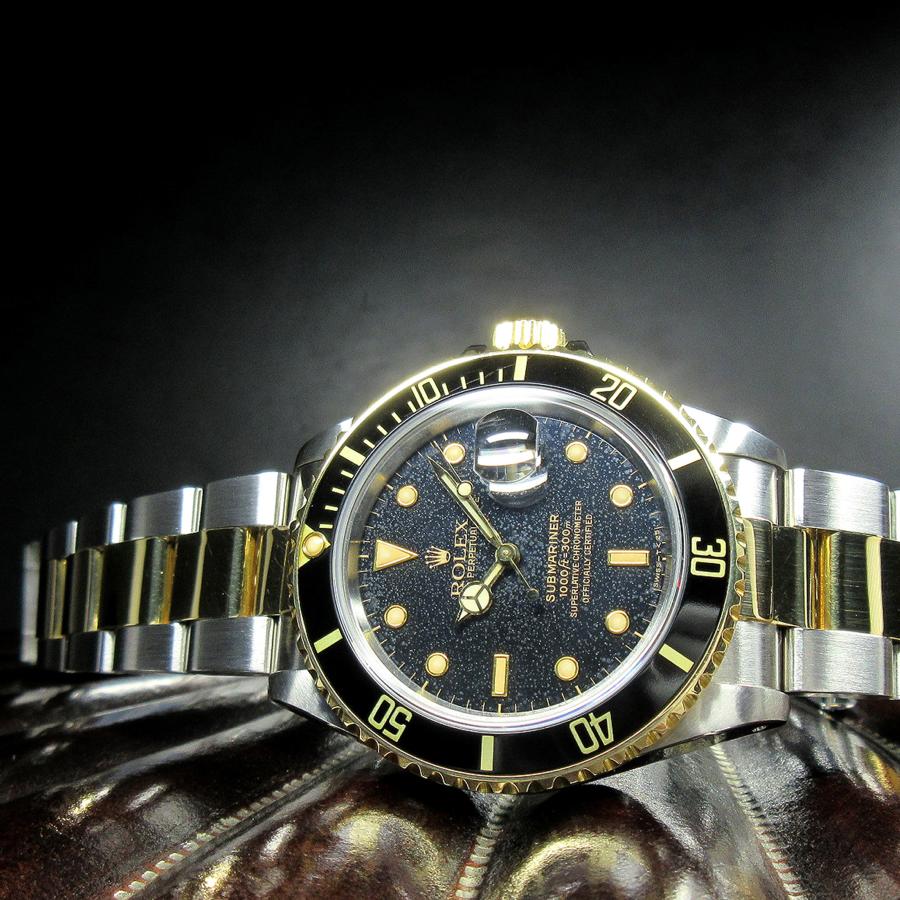 サブマリーナー ロレックス 16803 初代 サブマリーナ デイト コンビ