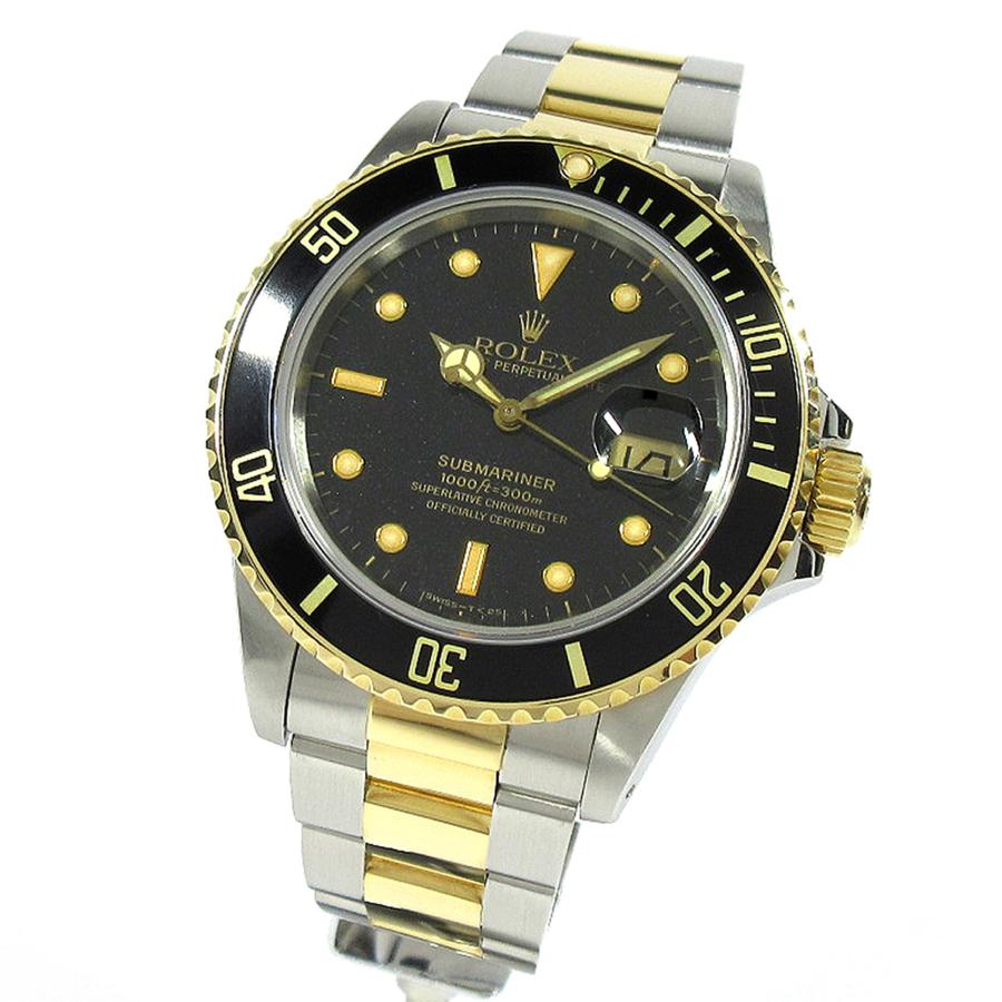 サブマリーナー ロレックス 16803 初代 サブマリーナ デイト コンビ