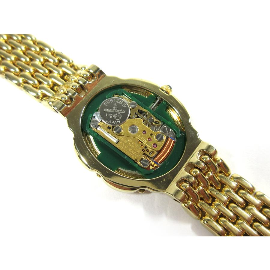 3575【美品　希少品　新品電池】SEIKO　EXCELINE　腕時計　ゴールド 3575【美品 希少品 新品電池】SEIKO EXCELINE 腕時計 ゴールド