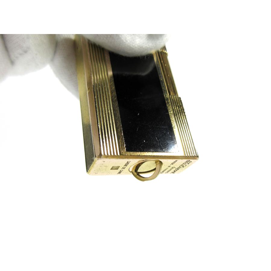 DUPONT - Dupont 美品　デュポン　ガスライター　ロング　ブラックゴールド S.T.DUPONT 【デュポン】ヴィンテージ 後期型 ライン1L ロング