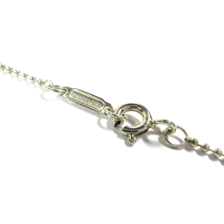 TIFFANY ティファニー　シルバー　ビーズチェーン　ビーズネックレス ティファニー】ビーズ(ボール)チェーン シルバー ネックレス 925
