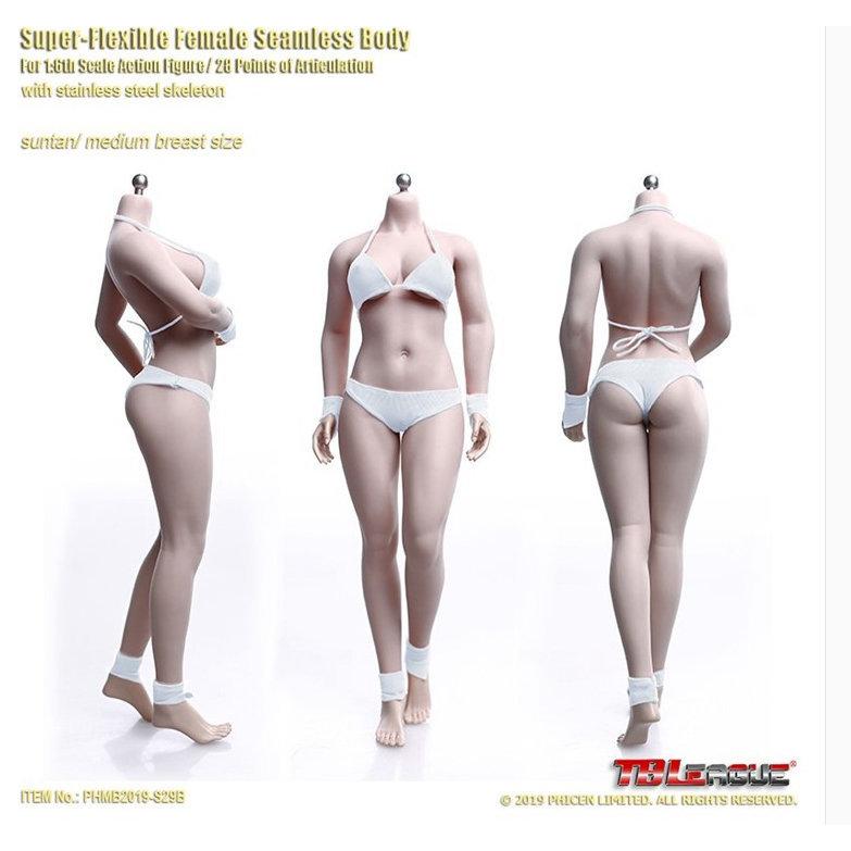 TBLeague 1/6スケール フィギュア 最新豊満 バクソム 巨乳 女性 素体