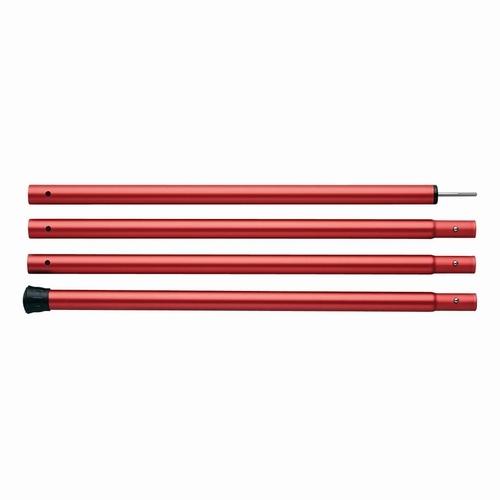 スノーピークウイングポールレッド 240cmレッド4本セット美品 snow peak（スノーピーク） WingPoleRed240cm snowpeak（スノーピーク