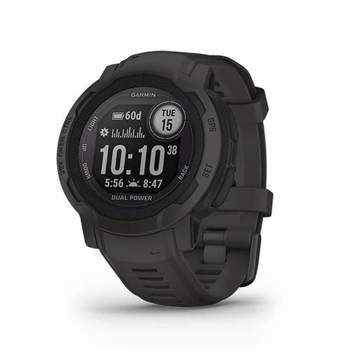 INSTINCT2DUALPOWER GARMIN（ガーミン）-GRAPHITE : 580770-580771  