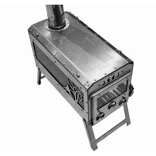 ノルテント ステンレス薪ストーブNORTENT Stainless Steel Stove