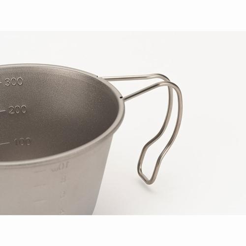 深型チタンシェラカップ蓋付キ snowpeak（スノーピーク）（フカ