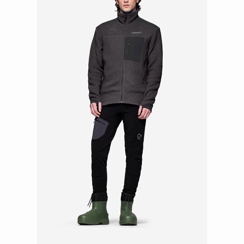 trollveggenwarm3JacketM’s NORRONA（ノローナ）（メンズトロールヴェゲンウォーム3ジップジャケット）-Trooperの画像