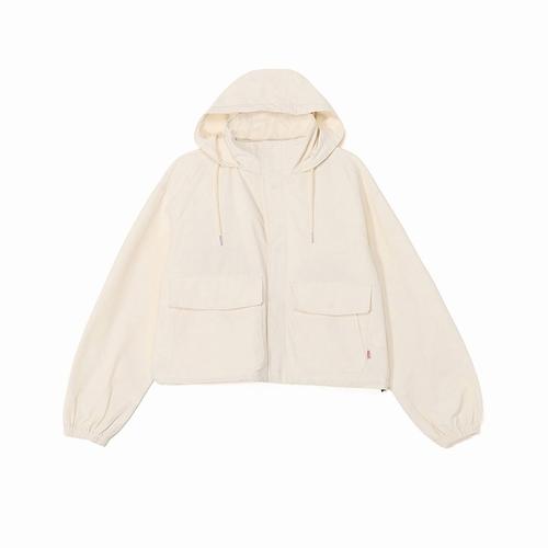 バルーンショートパーカー レディース 10
