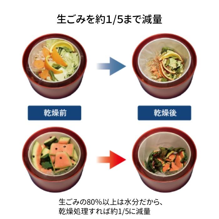 島産業 生ごみ減量乾燥機 パリパリキュー PPC-11-PG ピンクゴールド 生