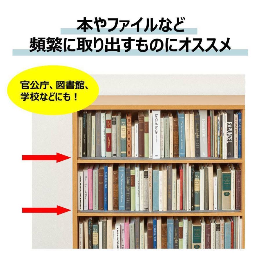 キングジム 収納棚に敷く落下予防マット RM1200 5枚入り 棚幅1200mm用_4