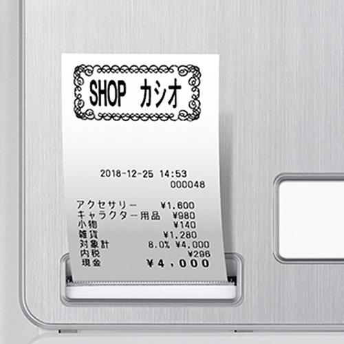 CASIO（カシオ） 電子レジスター SR-S4000-EX-20SWE レジペーパー