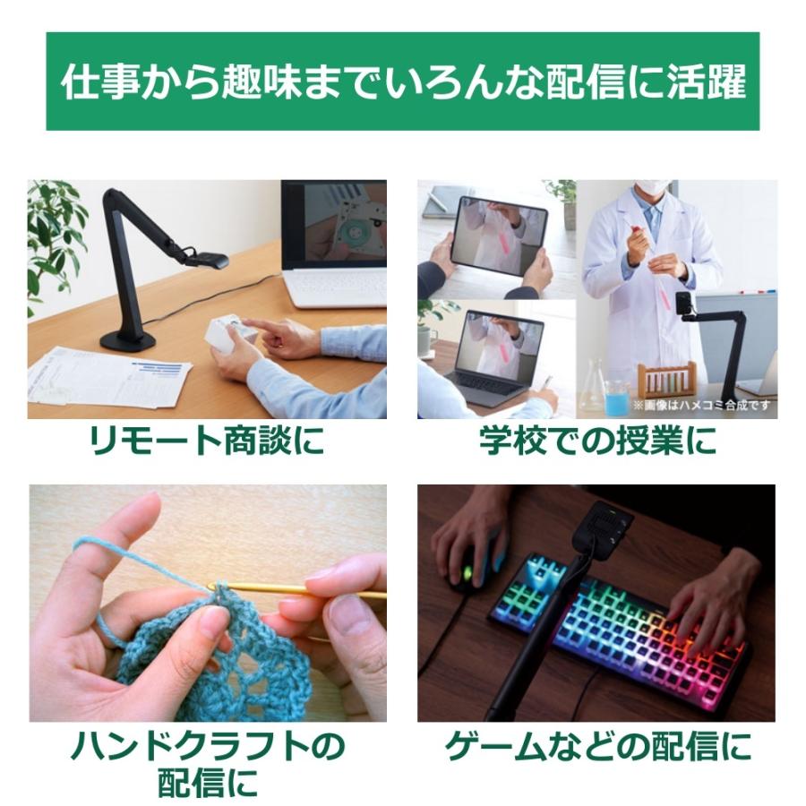 KING JIM フリーアングル USBカメラ SUC10 キングジム公式ストア フリーアングルUSBカメラ SUC10 高画質なライブ