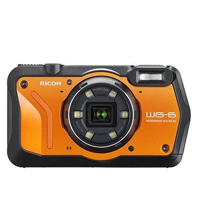 【 新品 】 RICOH デジタルカメラ WG-6 オレンジ リコー 防水 耐衝撃 防塵 耐寒 コンパクトデジタルカメラ