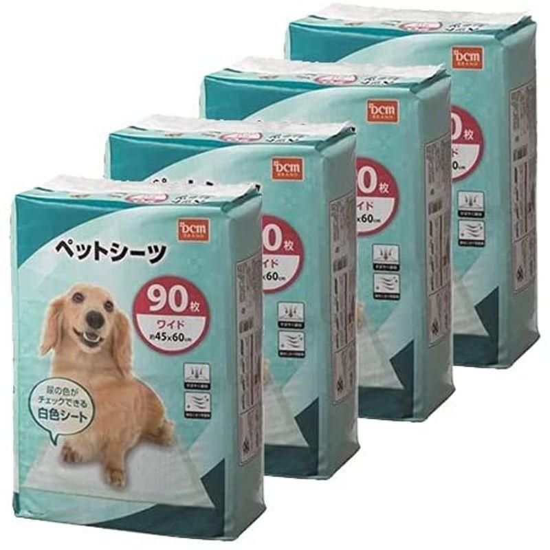 ケース販売ペットシーツ ワイド 90枚×4個|west-village917|02