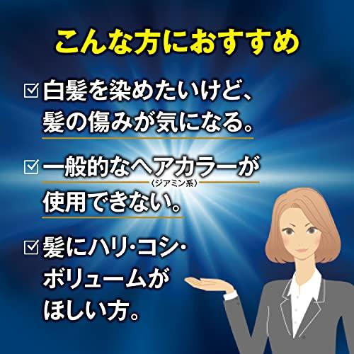 【おまけ付き】 サロンドプロ EXメンズヘアマニキュア 7<ナチュラルブラック> 白髪染め 取り置き可 放置時間5分 髪への負担が少ないやさしい使い心｜westbay-link｜03