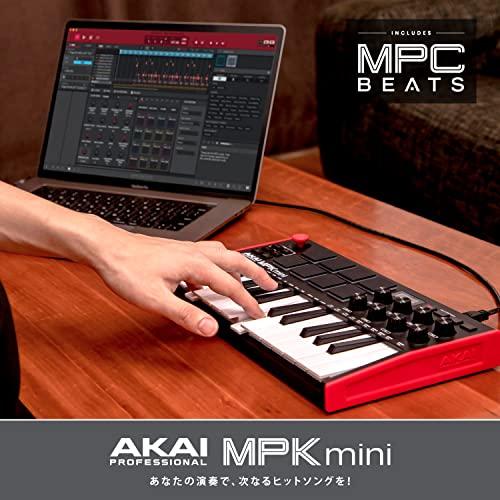 Akai Professional(アカイプロ) Akai Pro MIDIキーボードコントローラー ミニ25鍵USB ベロシティ対応8ドラムパッド｜westbay-link｜09