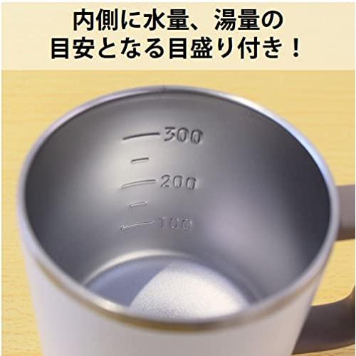 Sabu ラシア 目盛り付ステンレスサーモマグカップ 400mL (ピンク)｜westbay-link｜02