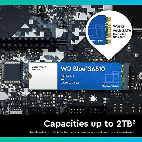 Western Digital 500GB WD Blue SA510 SATA 内蔵ソリッドステートドライブ SSD - SATA III 6Gb/｜westbay-link｜04