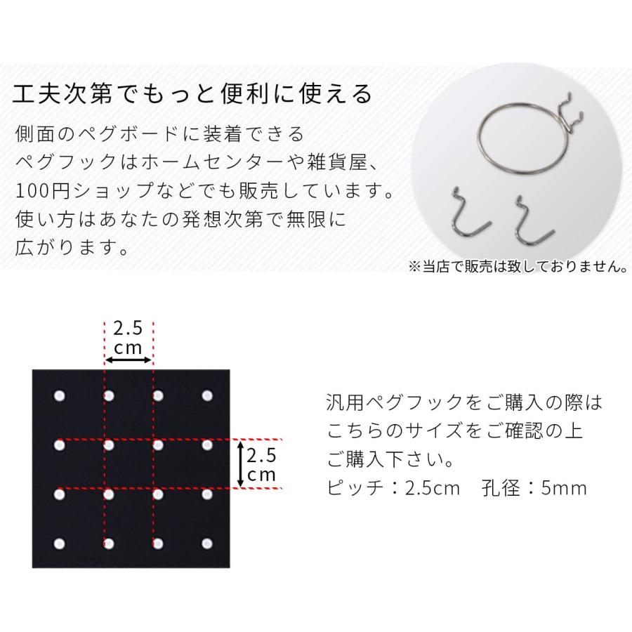 ワイエムワールド レンジ台 キッチン収納 ラック 3段 幅60cm ナチュラル 00-100052｜westbay-link｜04