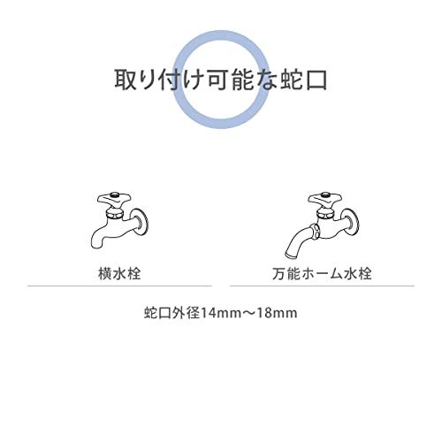 タカギ(Takagi) ホース ホースリール BOXY NEXT ボクシーネクスト (20m, ライトグレー)｜westbay-link｜16
