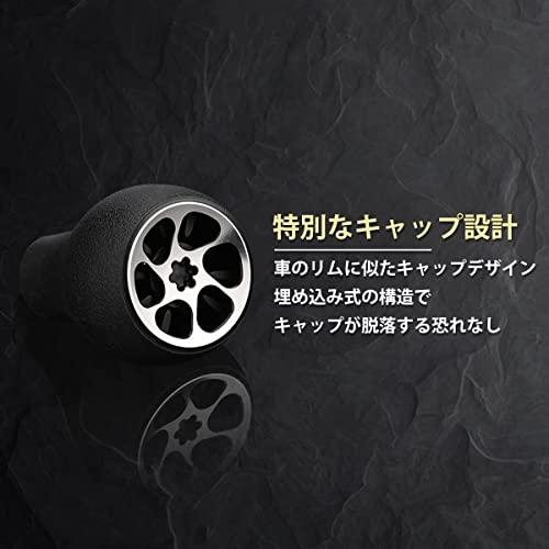 ゴメクサス CH-P30 ハンドル 120mm ビックベイト用 アブガルシア スティーズ タトゥーラ ダイワ シマノ ベイトリール対応 アルミ製 ダブ｜westbay-link｜03