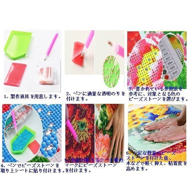 2点セット　フェスタ入り　夜光ビーズ入り　樹脂ビーズダイヤモンドアートキット d237957f332cbca34655740861c30b