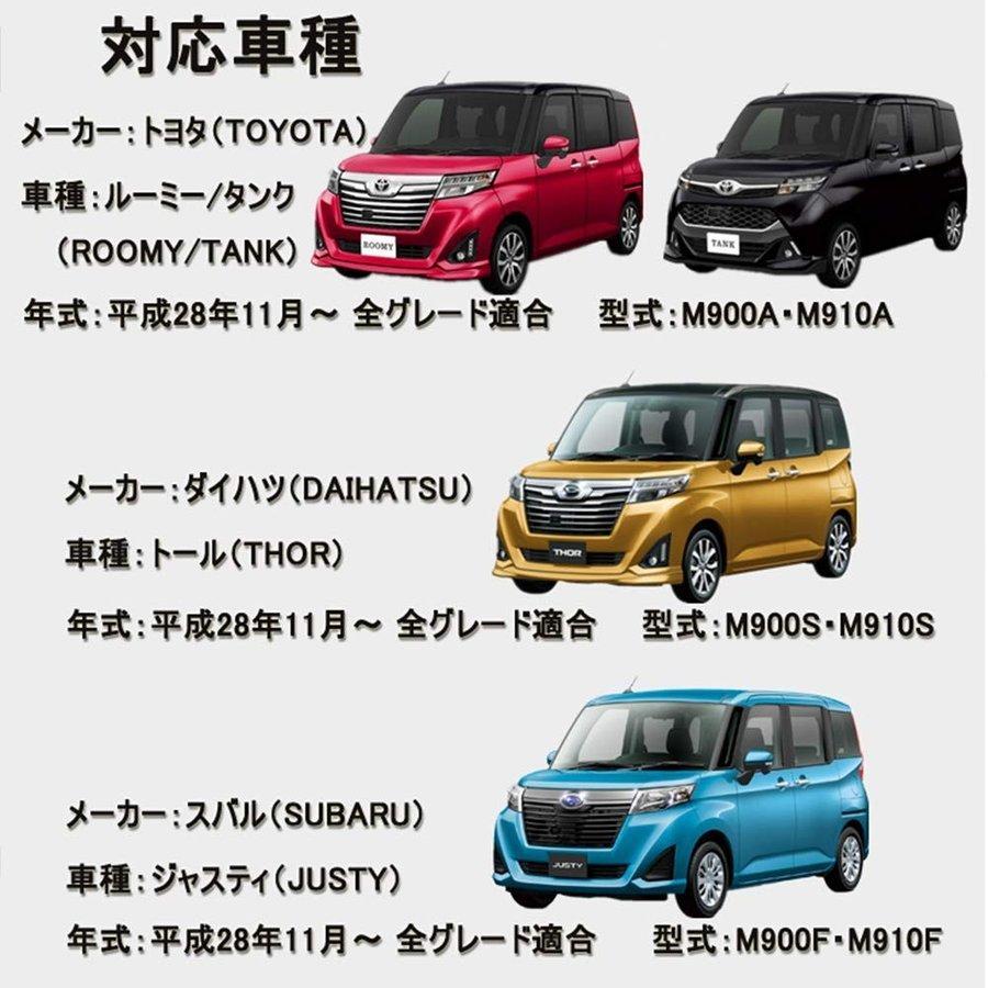 ルーミー タンク LED ルームランプ ダイハツ トール スバル ジャスティ