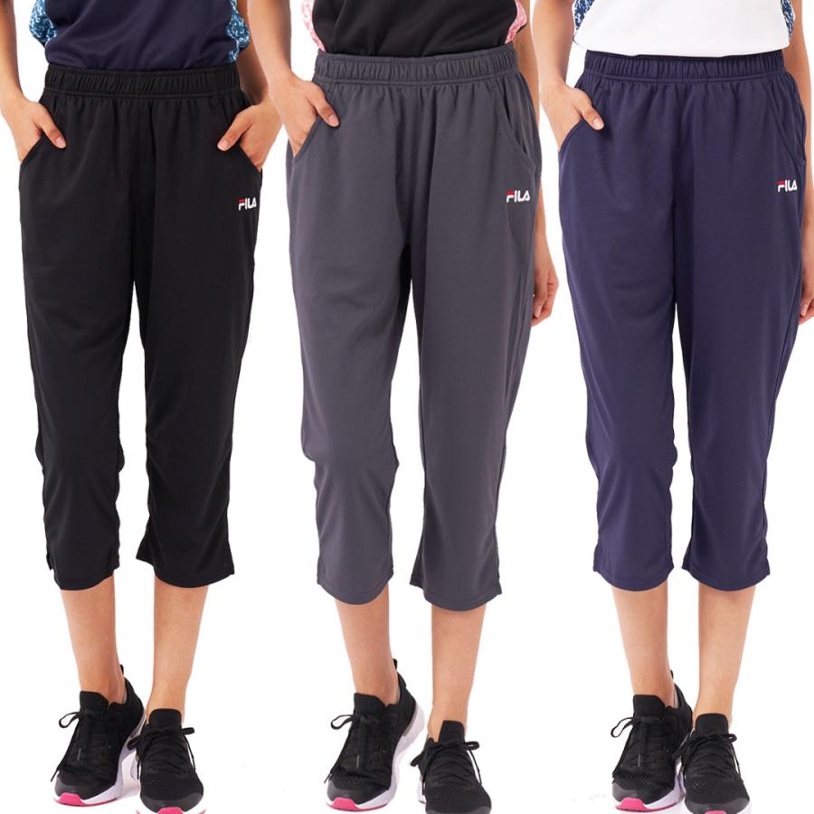 フィラ FILA 412630 クロップドパンツ レディーススポーツパンツ 412630 0301filaw015ウエストコースト