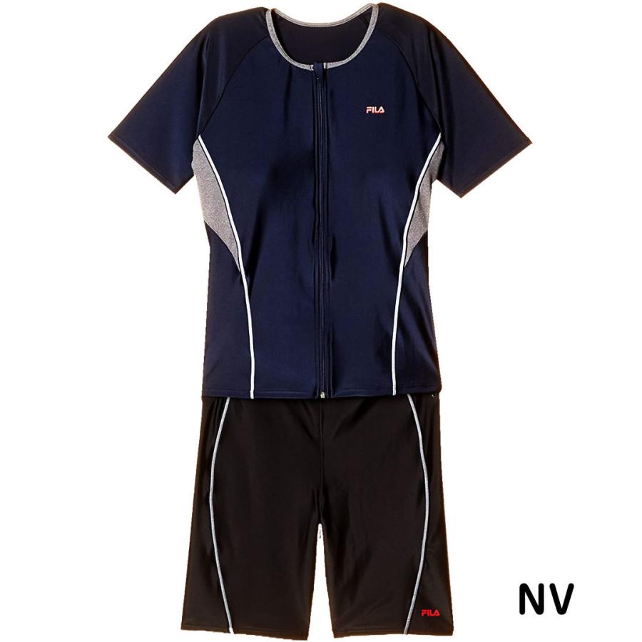 フィットネス水着 半袖フルジップ タンキニフルジップ半袖2点 FILA フィラ 340-203 【 メール便 対応 】|westcoast|12