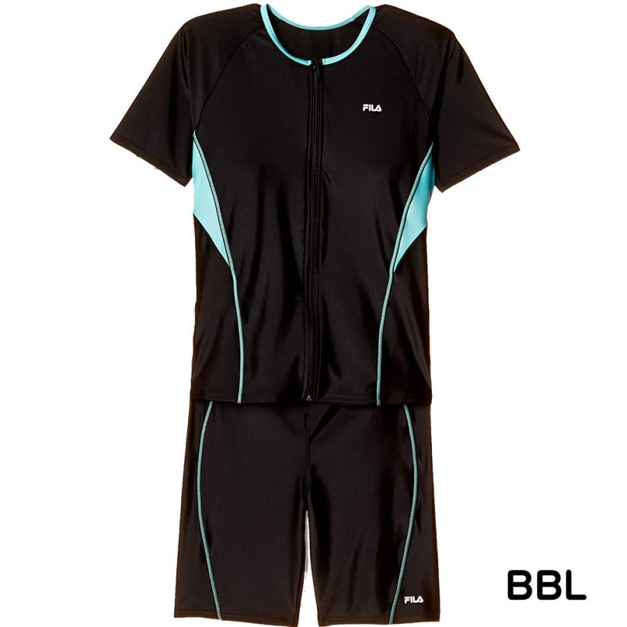 フィットネス水着 半袖フルジップ タンキニフルジップ半袖2点 FILA フィラ 340-203 【 メール便 対応 】|westcoast|03