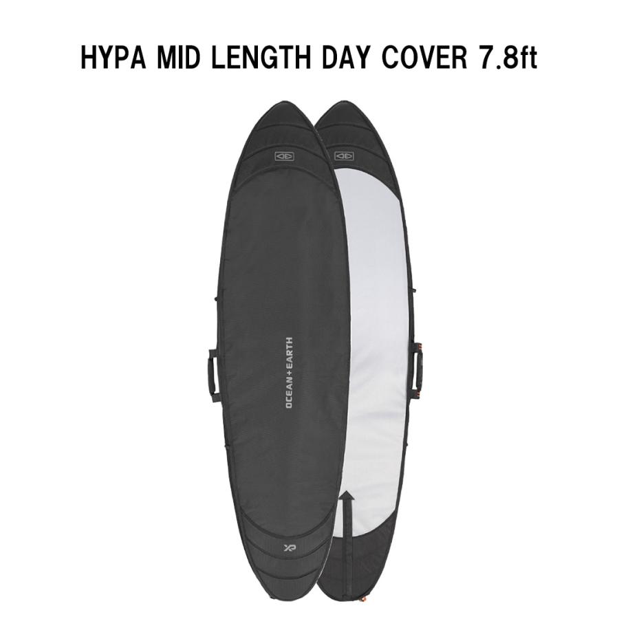 オーシャンアンドアースOCEAN&EARTH  O&E  HYPA MID LENGTH DAY COVER 7.8ft　 9321977854160　ミッドレングス用ハードケース　