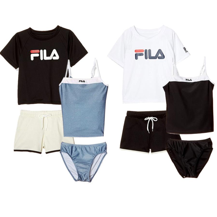 4点セット水着 タンキニ ガールズ 女の子 Fila フィラ 1 664 1点のみメール便配送可能 メール便 対応 Www Nlqp Com