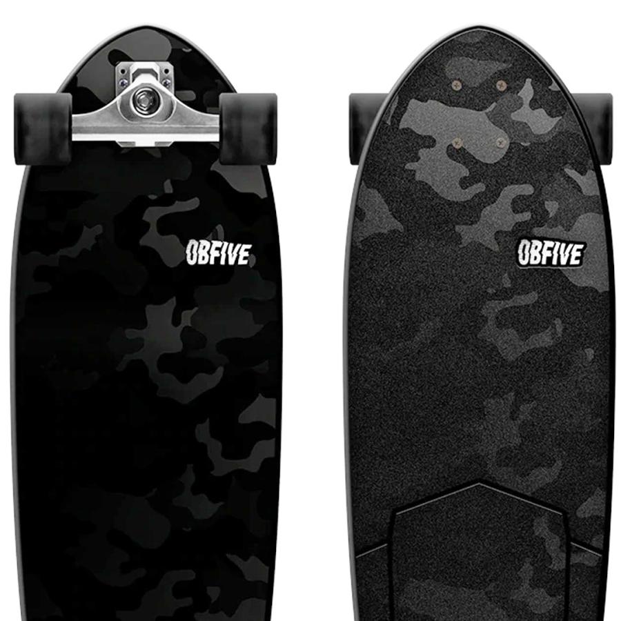 OB FIVE オービーファイブ　 RKP-1 SURF SKATES 31"  BLACK OPS  サーフスケートボード｜westcoast｜04