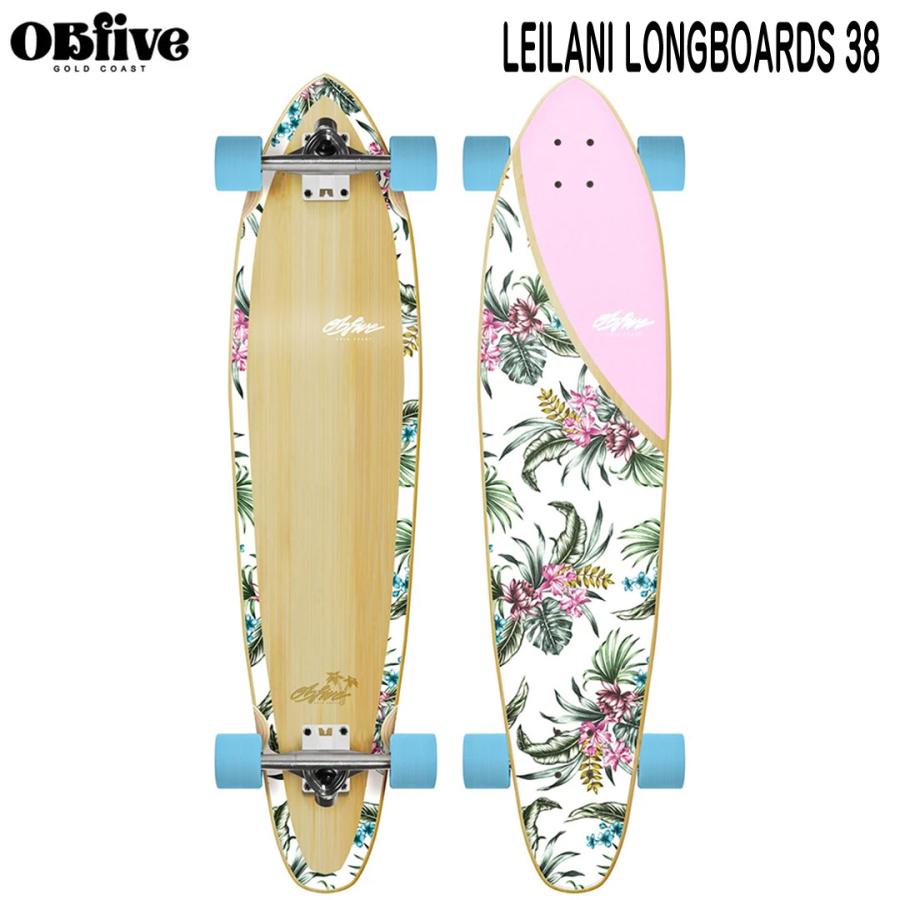 OB FIVE オービーファイブ LONGBOARDS 38" LEILANI ロングスケートボード 1632obfivea012