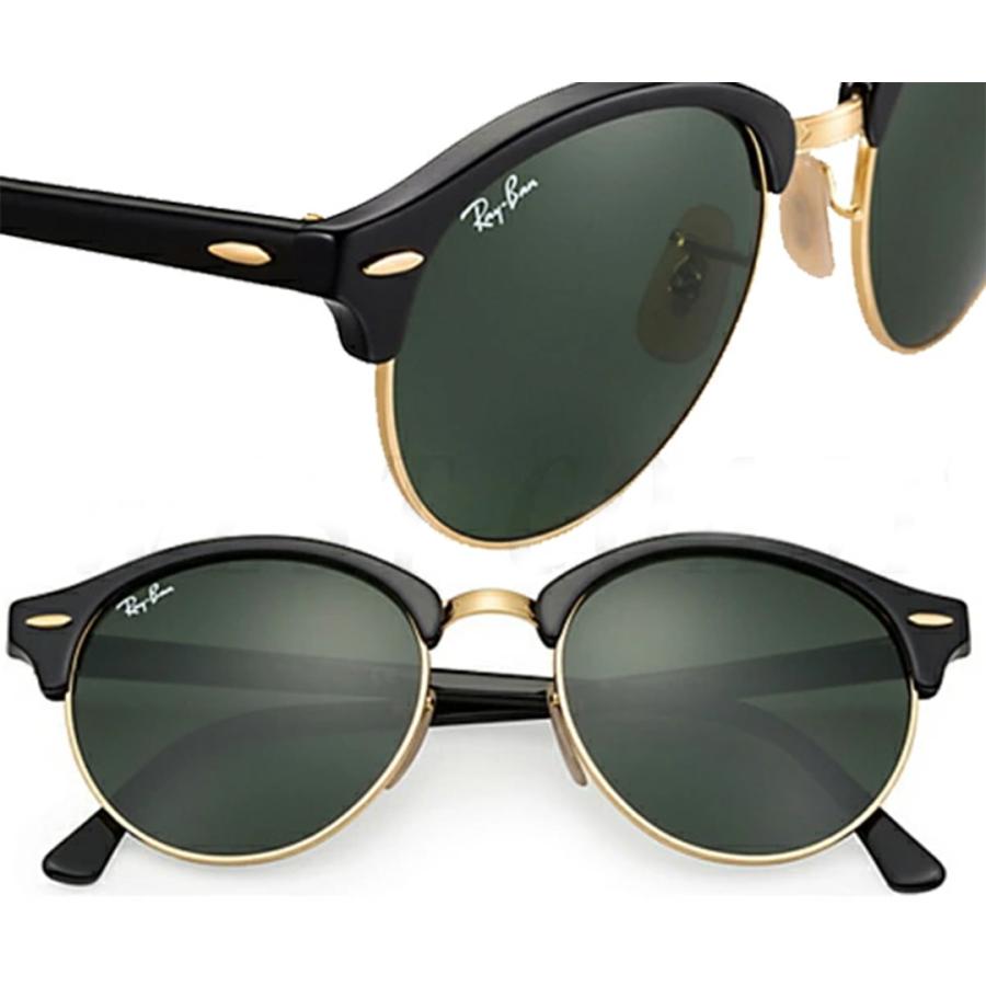 レイバン Ray-Ban クラブラウンド RB4246-51-901 サングラス 丸 紫外線