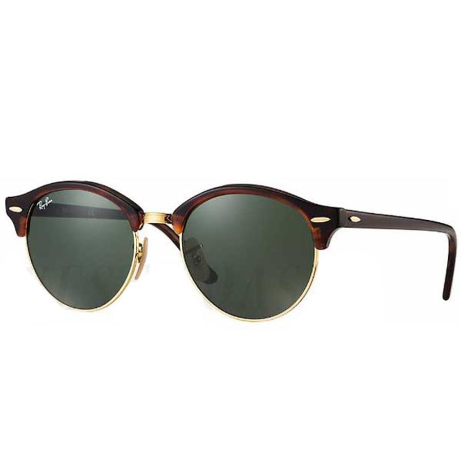 レイバン Ray-Ban  クラブラウンド RB4246-51-990 サングラス 丸  紫外線 UV カット 対策 メンズ レディース  【 送料無料   沖縄・離島を除く