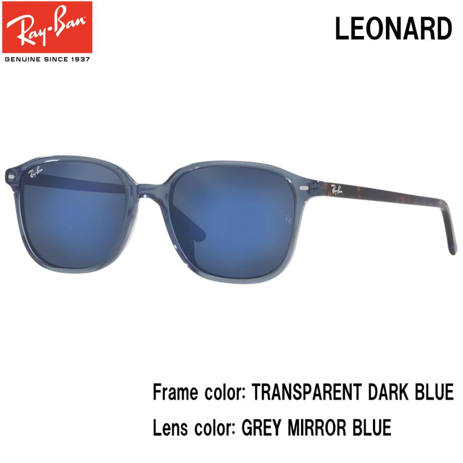Ray-Ban（レイバン） LEONARD RB2193F 6638O4 55 TRANSPARENT DARK