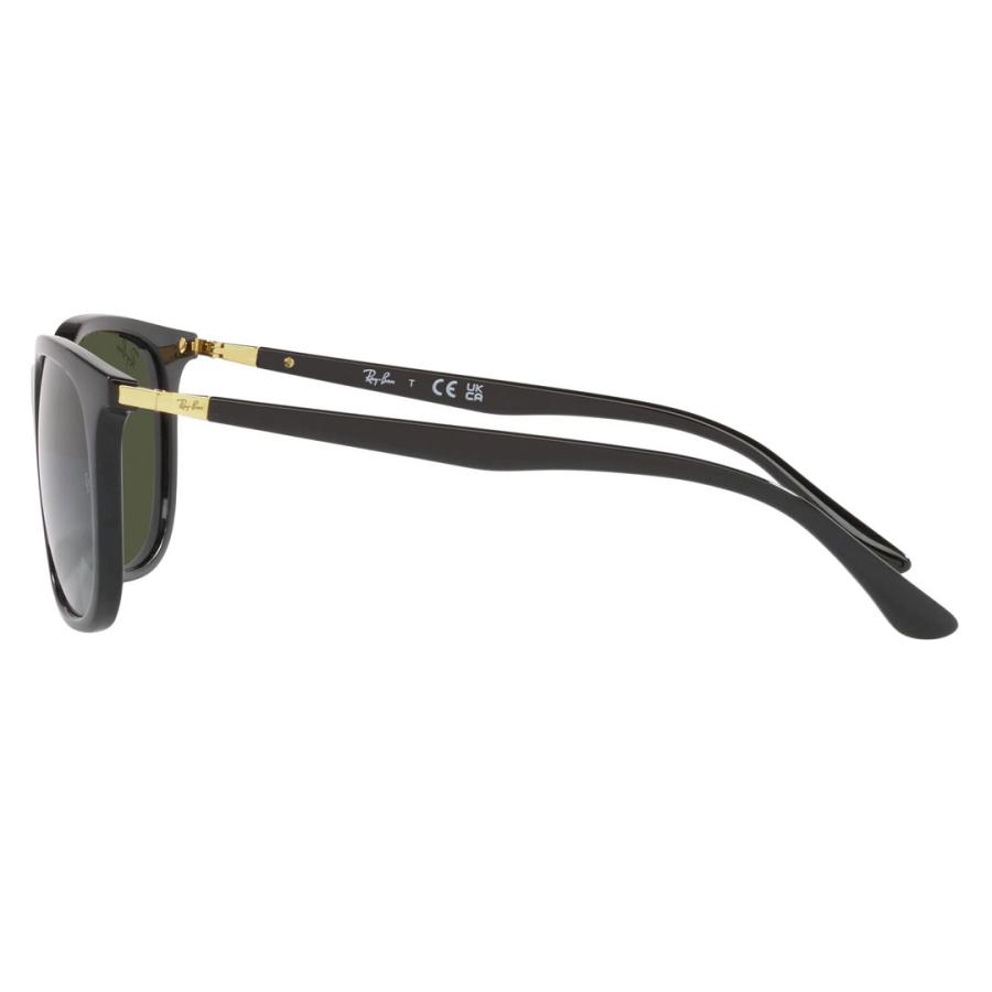 Ray-Ban（レイバン） RB4386F 601/31 55 BLACK サングラス : ウエスト 