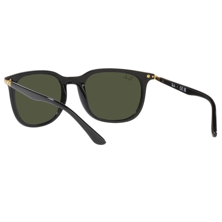 Ray-Ban（レイバン） RB4386F 601/31 55 BLACK サングラス : ウエスト