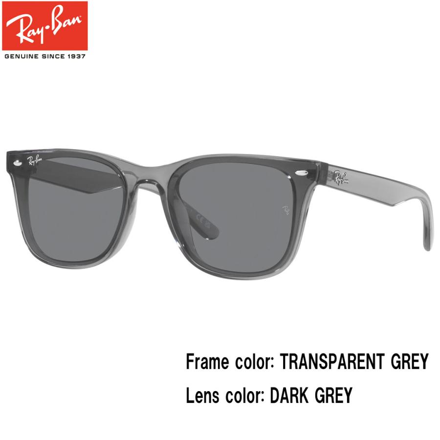 RB4391D Sunglasses in Transparent Grey and Dark Grey