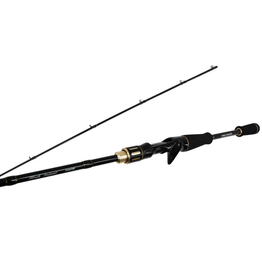 PRO TRUSTプロトラスト　BLACK IMPACTブラックインパクト　C682MH　203cm　063136　バスロッド　ベイト｜westcoast｜05