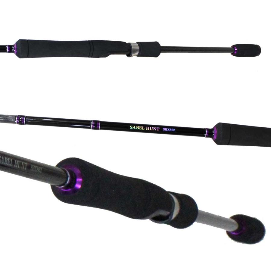 オンライン ワインドセット ロッドSABEL HUNT SHX862 リールALENZA